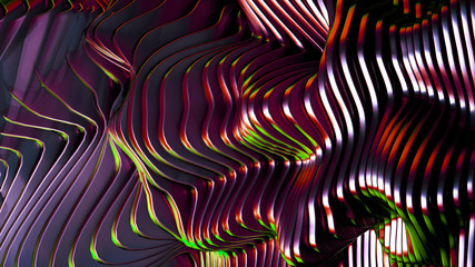 Abstract colorful background. 3d illustration, 3d rendering.