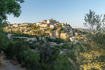 Fototapeta na wymiar Gordes village small typical town in south Provence France