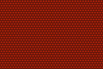 Abstract vector color illustration with hexagonal elements.