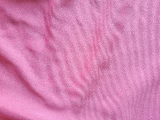 Fototapeta na wymiar pink silk surface Looks elegant, used for making a craft background.