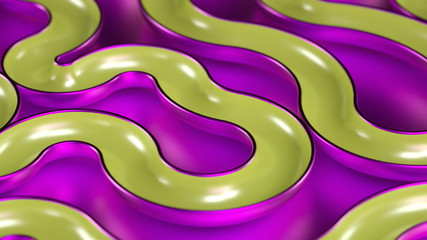 Elegant minimal background. 3d illustration, 3d rendering.