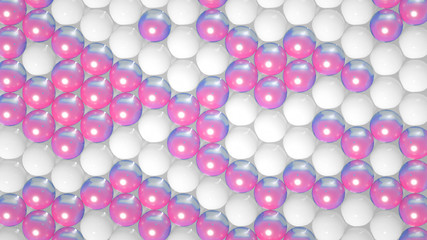 Beautiful background with geometric shape. 3d illustration, 3d rendering.