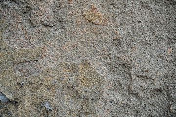 Texture of an old wall covered with paint. Background image of a worn paint coated surface