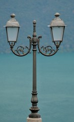 street lamp on a background