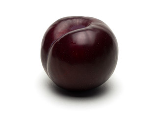 Graphic resources isolated plum fruit culture object on white background