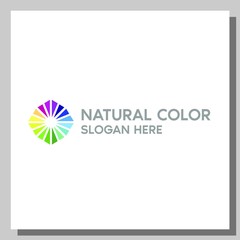 natural color logo, can be used for website and company logos