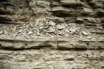 Texture of weathered earth. Canyon Macro Background Image