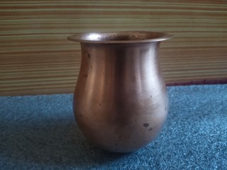 jug on wooden background