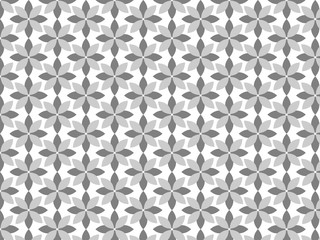 Repeating petals vector pattern