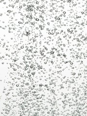 Bubbles underwater view