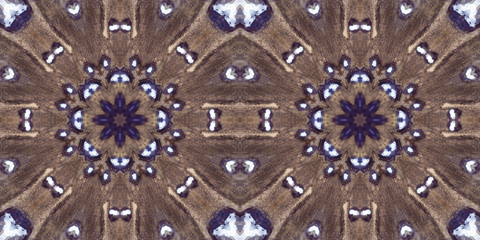 Drawing for an old metal gate. Stylized dark vintage  plates with rivets. Seamless background.