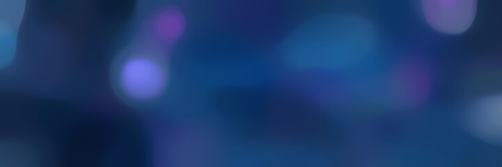 blurred horizontal background with midnight blue, teal blue and very dark blue colors and free text space
