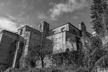 Glimpses of the historic center of Isernia, capital of the homonymous province of Molise, a...