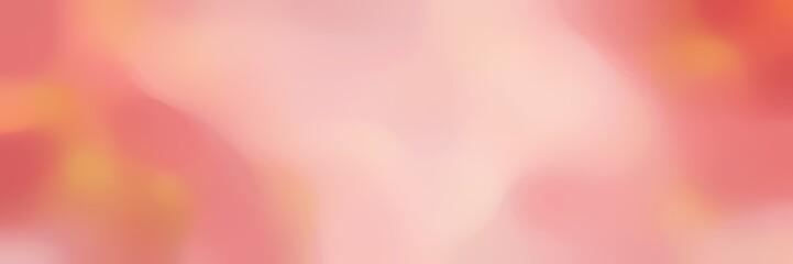 smooth horizontal background with baby pink, salmon and light coral colors and space for text or image