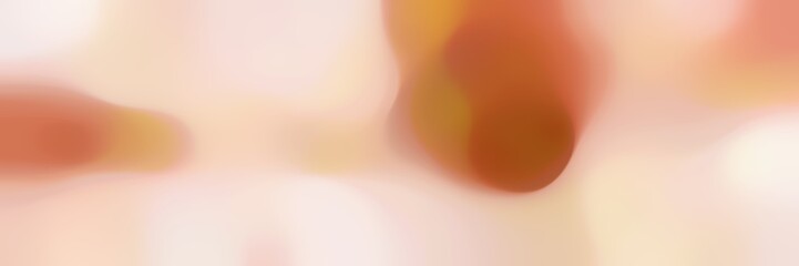 soft blurred horizontal background with peach puff, coffee and dark salmon colors and space for text