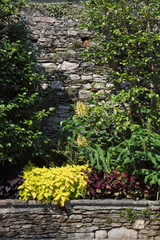 The park on island Izola Bella