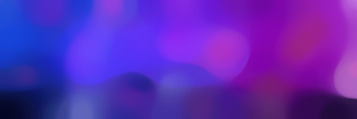 smooth horizontal background with blue violet, dark orchid and very dark blue colors and space for text or image