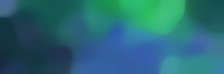 smooth horizontal background with dark slate gray, teal blue and medium sea green colors and free text space