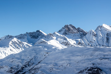 Fototapeta na wymiar Alps mountains