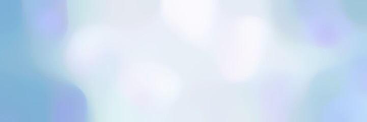 soft blurred horizontal background with lavender, sky blue and light blue colors and free text space