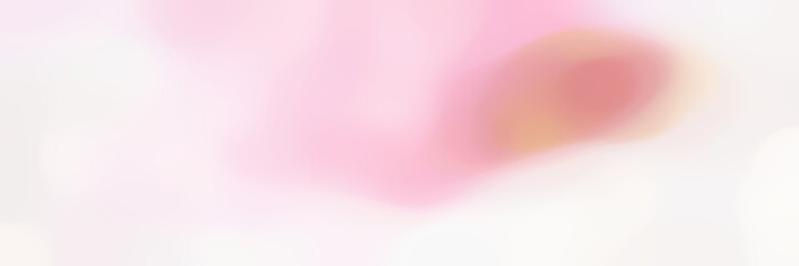 blurred bokeh horizontal background with lavender blush, pastel magenta and pink colors and space for text