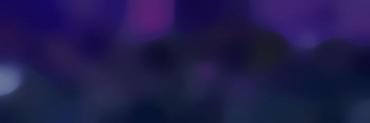 soft blurred horizontal background with very dark blue, dark slate blue and midnight blue colors and space for text