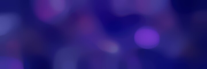 blurred horizontal background with midnight blue, dark slate blue and slate blue colors and free text space