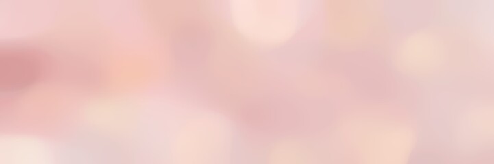 blurred bokeh horizontal background with baby pink, tan and antique white colors space for text or image