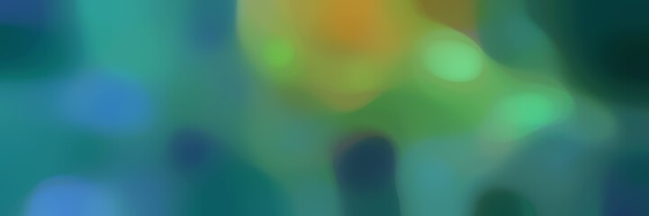 blurred horizontal background with teal blue, olive drab and steel blue colors and space for text