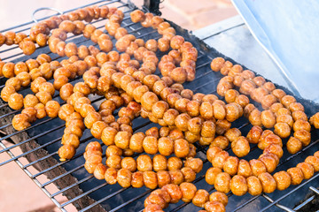 Sausage Northeastern Style of thai food