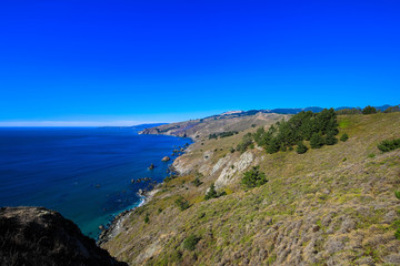 Panorama, Golden gate National Recreation Area in der näche von San Francisco