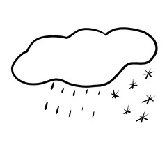 cloud and rain
