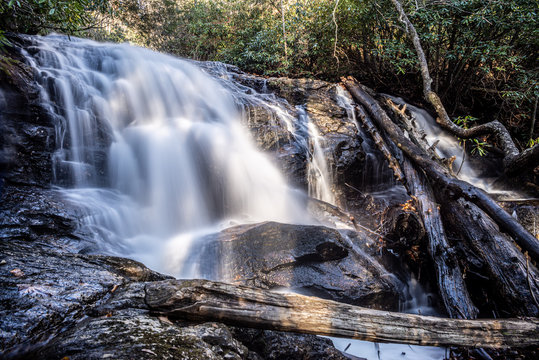 Mooney Falls, NC, Nantahala National Forest