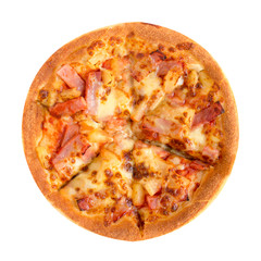 pizza isolated on white background