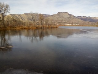 lake in the mountains