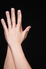 Couple Hands Together