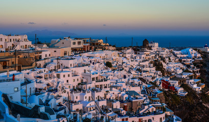 Obraz premium Landscape of Santorini Island, Greece