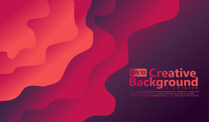 Dynamic style background design with fluid color gradient elements