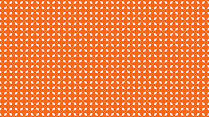 Geometric Orange Abstract Pattern for Design