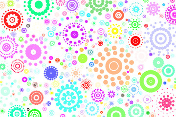 Abstract geometric pattern, colorful & artistic shapes for graphic design, catalog, illustration, graphic resources or background.