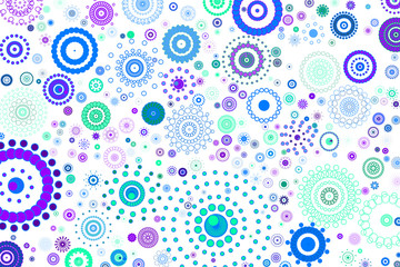 Abstract geometric pattern, colorful & artistic shapes for graphic design, catalog, illustration, graphic resources or background.