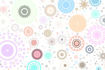 Abstract geometric pattern, colorful & artistic shapes for graphic design, catalog, illustration, graphic resources or background.