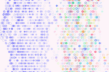 Abstract geometric pattern, colorful & artistic shapes for graphic design, catalog, illustration, graphic resources or background.