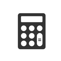 Calculator Icon for your design, websites and projects. Flat style. EPS 10