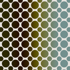 Modern polka dot seamless pattern background