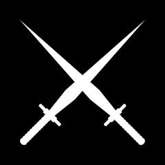 Crossed swords icon.