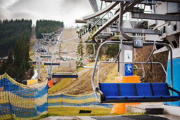 Ski resort Kaprun - Maiskogel. Austria