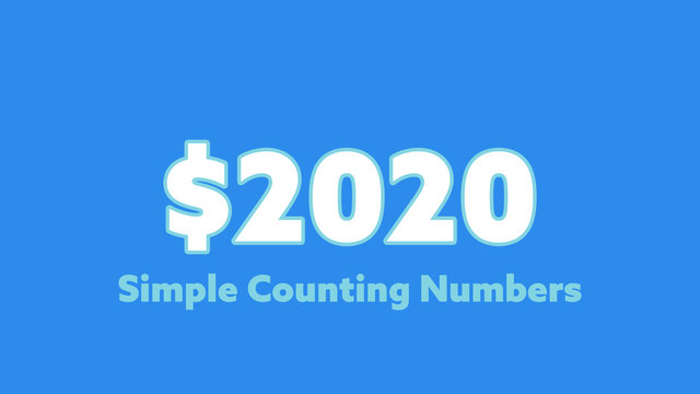 Simple Counting Numbers