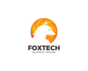 Fox technology logo design