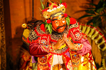 Ubud, Bali / Indonesia »; August 2017: A figure of dancer legends dancing Balinese dances